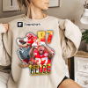 Travis Kelce and Taylor Swift T-Shirt, Taylor Swift Shirt, Travis Kelce Tee, Swifties Football, Taylor’s Boyfriend Football, Football Era