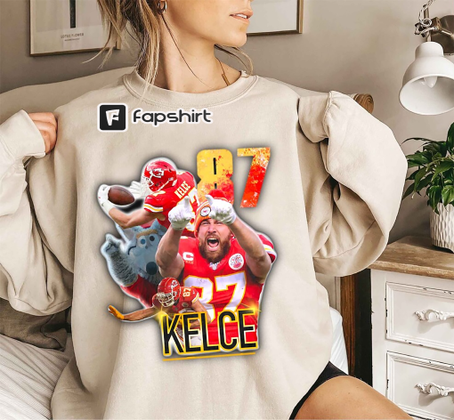 Travis Kelce 87 Classic shirt, Travis Kelce 87 Vintage Sweatshirt, Kansas City Chiefs Travis Kelce 87 Retro Shirt