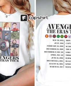 Avengers The Eras Tour Shirt, Avenger MCU…