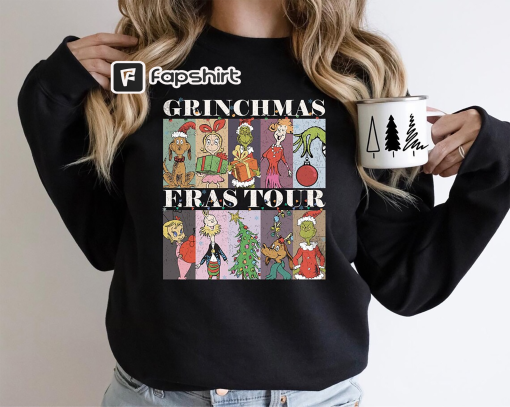 Grinchmas Eras Tour Sweatshirt, The Eras Tour Shirt, Grinch Sweatshirt, Grinch Tour Shirt, Grinchmas Sweatshirt, Grinchmas Shirt