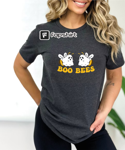 Funny Boo Bees T-shirt, Funny halloween t-shirt, Boo Bees Shirt, Funny halloween custom shirt, Gifts for Her, Cute Halloween Party