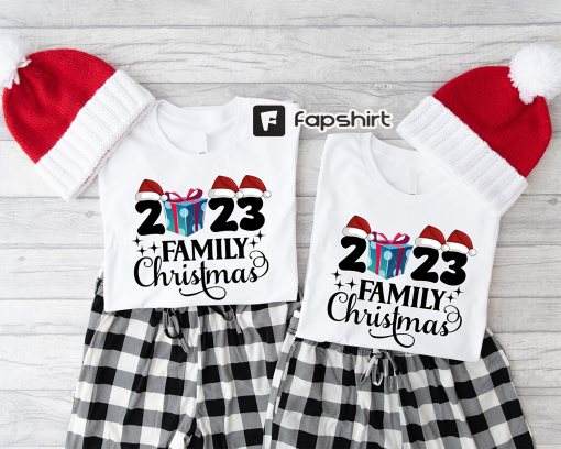 Family Christmas 2023 Shirts, Funny Family Matching Gift, Sibling Xmas Party T-Shirt, Santa Celebration Shirt, Family All Together Shirts