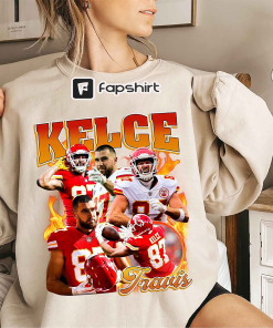 Travis Kelce 87 Flame Classic shirt, Travis…