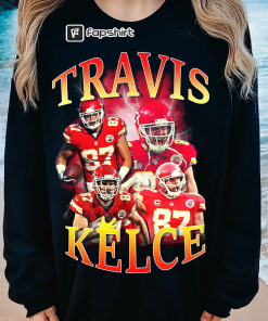 Travis Kelce Shirt Vintage 90s shirt, Travis…