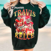 Travis Kelce Neon Color Art Tshirt, Travis Kelce Neon Color Sweatshirt, Travis Kelce Neon Color Classic Shirt, Travis Kelce Tee