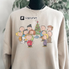 Vintage Peanuts Charlie Brown & Friends Sweatshirt, Christmas Sweatshirt, Snoop Dog Sweatshirt, Christmas Family Matching 2023 Shirt