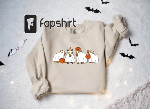 Capybara Sweatshirt, Capybara Clothing, Halloween Capybara Shirt, Halloween Costume, Halloween Sweatshirt, Funny Capybara Sweatshirt