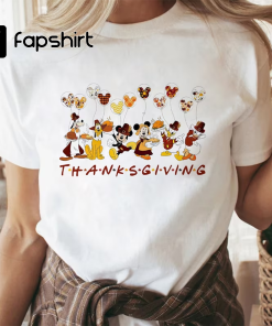 Disney Thanksgiving Shirt, Mickey and Friends Shirt,…