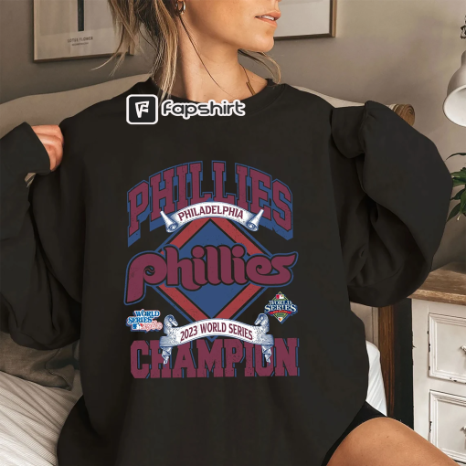 Vintage 1980, 2008 and 2023 Philadelphia Phillies Champions MLB Baseball Shirt, Phillies Baseball Shirt, Philadelphia Game Day Shirt For Fan