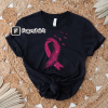 I Wear Pink For My Mom Shirt, Breast Cancer Shirt, Pink Ribbon Shirt, Breast Cancer Gift, Gift For Mom, Cancer Survivor Shirt,Cancer Support