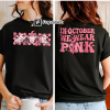 I Wear Pink For My Mom Shirt, Breast Cancer Shirt, Pink Ribbon Shirt, Breast Cancer Gift, Gift For Mom, Cancer Survivor Shirt,Cancer Support