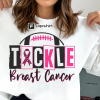 Tackle Breast Cancer Football shirt, Breast Cancer Awareness shirt& hoodie laxury With Pink Ribbon, Cheer Football Fight Cancer Shirt