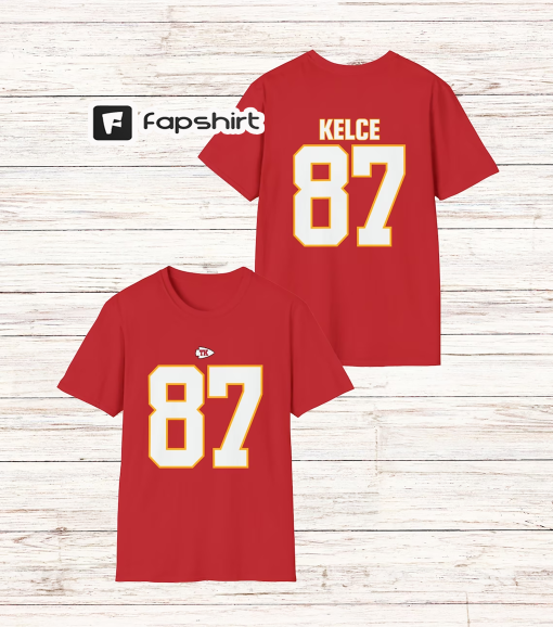 Travis Kelce Kansas City T Shirt Jersey