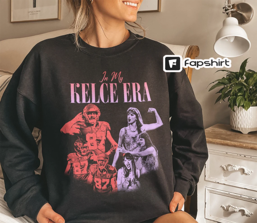 Vintage In My Kelce Era Shirt, America Football Shirt, Football Fan Gifts, Kelce The Eras Tour, Sunday football, Gift For Him, Gift for her