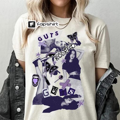 Olivia Rodrigo Guts Tour 2024 Shirt, Vintage Olivia Rodrigo Shirt, Good 4U Shirt, Sour Shirt, Vintage Olivia Rodrigo Shirt, Olivia Vampire