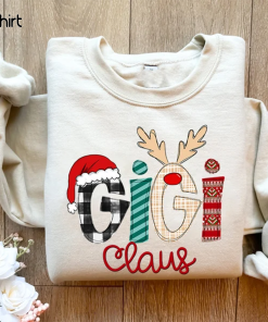 Custom Gigi Claus Sweatshirt and Hoodie, Christmas…