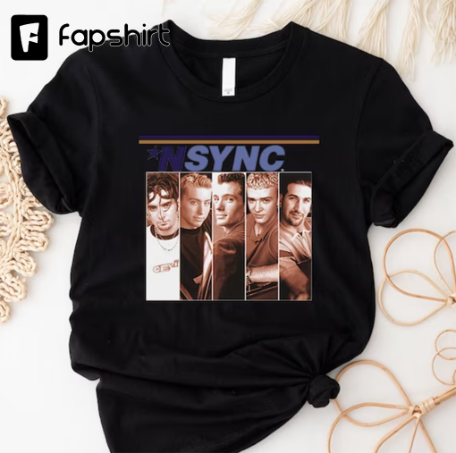 Vintage Nsync Boy Band 90s T Shirt In my Nsync Reunion Era, Nsync Shirt, Team NSYNC, NSYNC Forever, 90s Boy Band