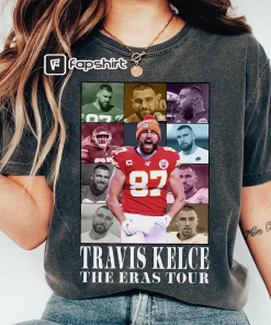 Travis Kelce The Eras Tour Shirt, Vintage…