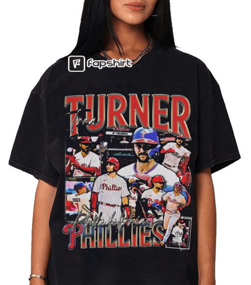 Vintage Trea Turner Shirt, Retro Phillies Player Sweatshirt, Philadelphia Baseball Hoodie, Baseball Jersey, Trea Turner Fan Gift