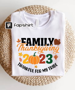 2023 Family Thanksgiving Shirts, Family Thanksgiving Shirt,…