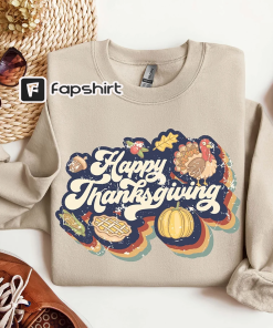 Family Thanksgiving 2023 Sweatshirt,Happy Thanksgiving Sweatshirt,Thanksgiving Hoodie,Family…