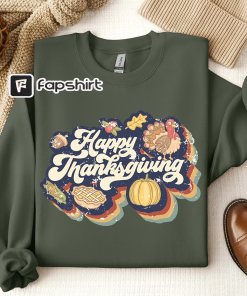 Family Thanksgiving 2023 Sweatshirt,Happy Thanksgiving Sweatshirt,Thanksgiving Hoodie,Family…