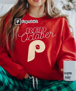 Phillies Red October T-shirt, Philadelphia Comfort Sweatshirt,…