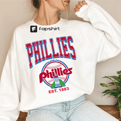 Vintage Philadelphia Baseball Champions Sweatshirt, Phillies Shirt, MLB Baseball Shirt, Phillies Champions Shirt