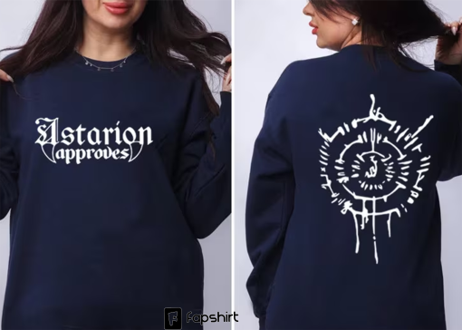 Adventure Awaits, Astarion Approves, Astarion Baldur’s Gate 3 Fan Gamer Sweatshirt, BG3 Shadowheart, Karlach, Minthara Gift For Minsc