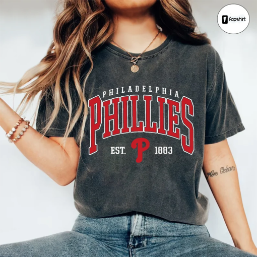 Vintage Phillies Philadelphia Shirt, In October We Wear Red Shirt, Philadelphia Baseball Shirt,Kyle Schwarber Shirt,Baseball Jersey Fan Gift