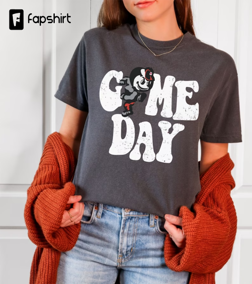 Game Day Shirt Retro Ohio Graphic Design shirt Distressed Bella Canvas T-shirt Football Fan Apparel College Gift Cute Student shirt