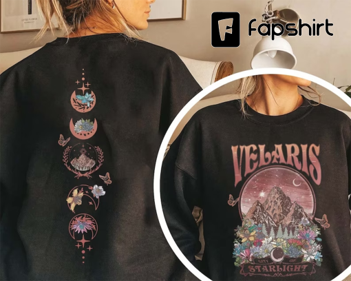 Velaris City Of Starlight ACOTAR Two-Sided Sweatshirt, The Night Court Shirt, Court of Dreams, Rhysand, Cassian, Sarah J Maas, Booklover Tee