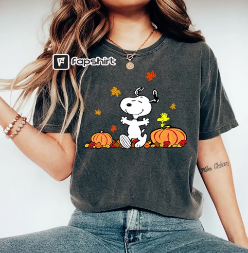 Retro Snoopy Halloween Shirt, Dog Autumn Pumpkins Shirt, Autumn Snoopy Shirt, Pumpkins Halloween Shirt, Spooky Season Shirt, Comfort Colors