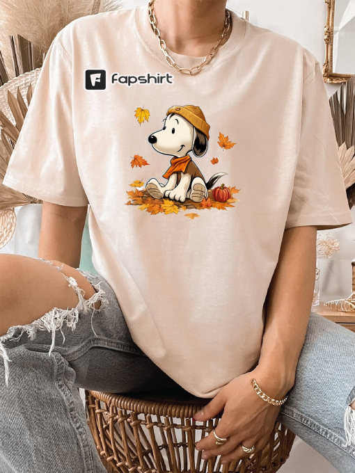 Retro Snoopy Halloween Shirt, Dog Autumn Pumpkins Shirt, Autumn Snoopy Shirt, Pumpkins Halloween Shirt, Spooky Season Shirt