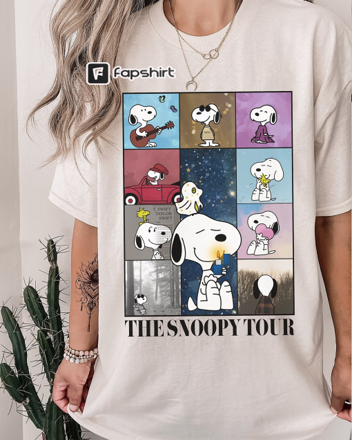 The Snoopy Taylor Swift Era Tour Sweatshirt Hoodie Tshirt, taylor’s version shirt, 1989 crewneck, Swiftie Merch