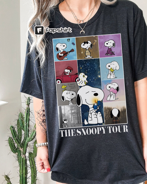 The Snoopy Taylor Swift Era Tour Sweatshirt Hoodie Tshirt, taylor’s version shirt, 1989 crewneck, Swiftie Merch