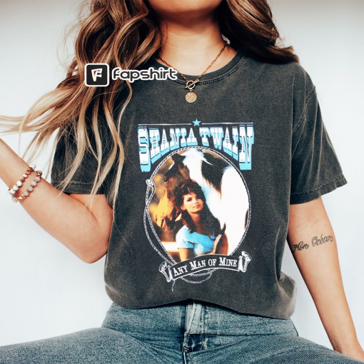 Taylor Swift Shania Twain Any Man Of Mine Tours T-shirt, Shania Twain Any Man Of Mine Tour SweatShirt, Shirt Trending, Taylor Wearing