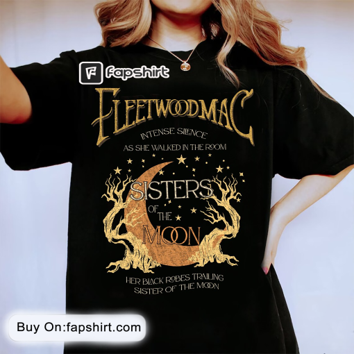 Vintage Fleetwood Mac Comfort Colors Shirt, Sisters Of The Moon Shirt, Vintage Fleetwood Mac T-Shirt, Vintage Music Rock