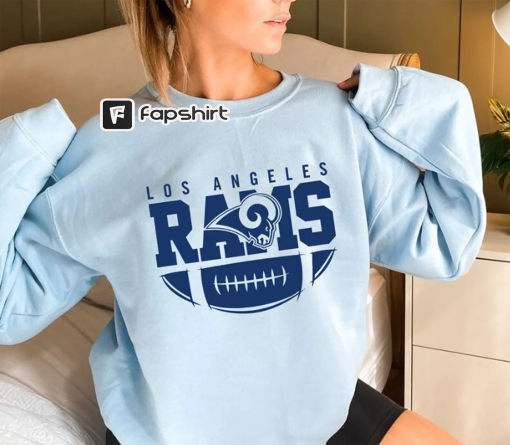 Vintage LA Ram Sweatshirt, Los Angeles Football Shirt, Ram Football Hoodie, Nfl Football Shirt, Football Jersey Shirt, Stetson Bennett Gift