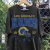 Vintage LA Ram Sweatshirt, Los Angeles Football Shirt, Ram Football Hoodie, Nfl Football Shirt, Football Jersey Shirt, Stetson Bennett Gift