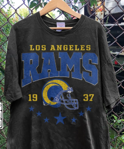 Los angeles Football Vintage Sweatshirt, Rams Crewneck…