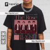 The Rose She’s In The Rain Sweatshirt, Dawn To Dusk Tour Shirt, Kpop Indie Rock, Black Rose Gifts, The Rose Merch, The Rose Woosung Dojoon