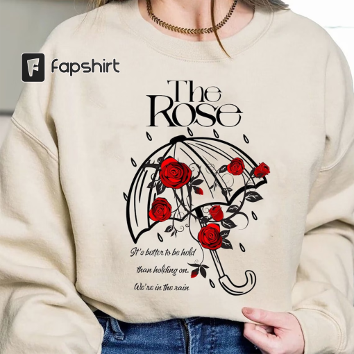 The Rose She’s In The Rain Sweatshirt, Dawn To Dusk Tour Shirt, Kpop Indie Rock, Black Rose Gifts, The Rose Merch, The Rose Woosung Dojoon