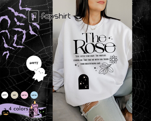 The Rose Sweatshirt Kpop Gift Unisex Blackrose Merch Woosung Dojoon Jaehyeong Hajoon Gift Rosarium Dawn to Dusk Dual Red Lyrics