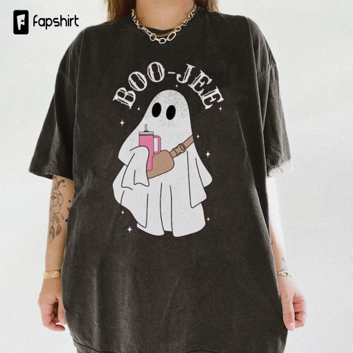 Boo Jee Ghost Comfort Colors Shirt, Boo Jee Shirt, Boo Halloween Shirt, Spooky Ghost Shirt, Funny Ghost Shirt, Spooky Season Shirt