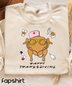 Thanksgiving Nurse Sweatshirt, Nurse Fall Shirt, Thankful…