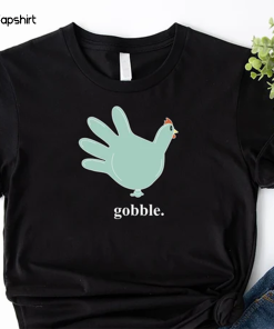 Turkey Glove Cute Thanksgiving Nurse Shirt, Thankful…