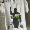 Call Of Duty Cold War Reveal White T Shirt Mens Medium.