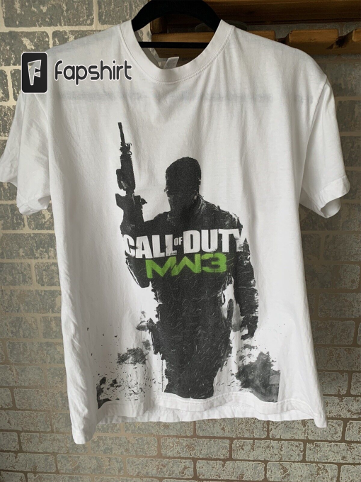 Call Of Duty Modern Warfare 3 Tshirt White Super Rare