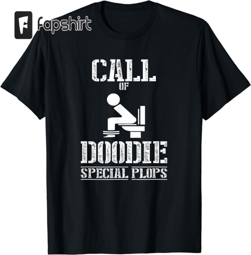 NEW Limited Call Of Doodie Special Plops Duty Unisex T-shirt USA S -XXL